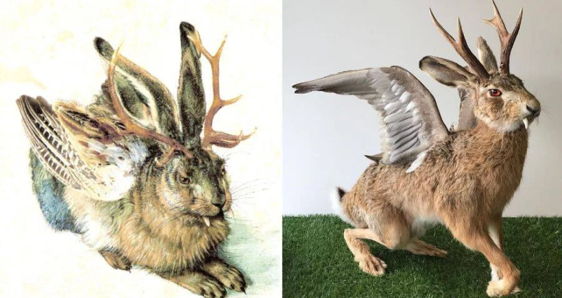 Wolpertinger: The Horned Rabbit From Bavarian Folklore