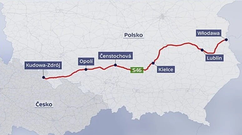 Нова автомагістраль S46 з'єднає Чехію, Польщу і Україну - 3