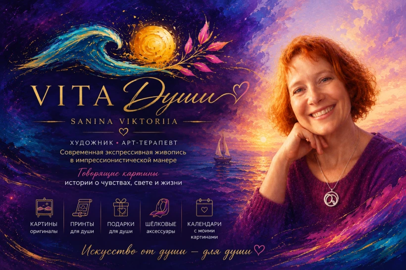 Вікторія Саніна - Художник педагог та арт терапевт