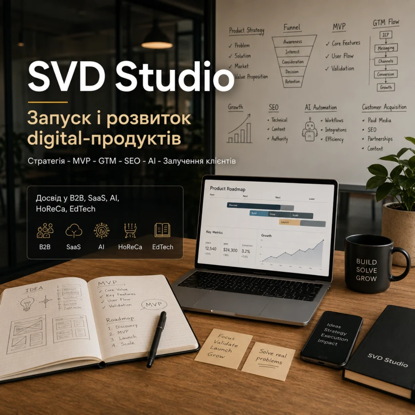 SVDstudio - Розвиток бізнесу, продуктів та digital