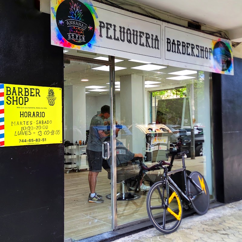 ANNANAS, Blasco Ibañes, barbería, barbershop, corte de pelo clásico y moderno, arreglo de barba, afeitado