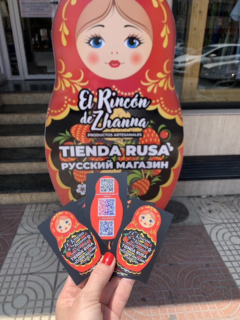 “El rincon de Zhanna “ Tienda rusa.Mini market