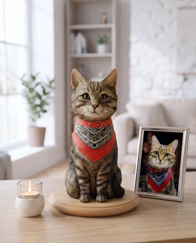 PetTributeStudioDe — персоналізовані меморіальні скульптури та урни для домашніх улюбленців