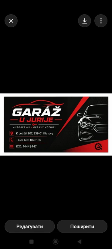 Garáž u Jurija