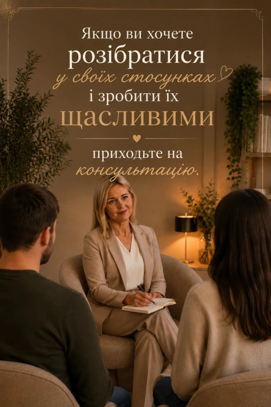 Психолог, сімейний психотерапевт