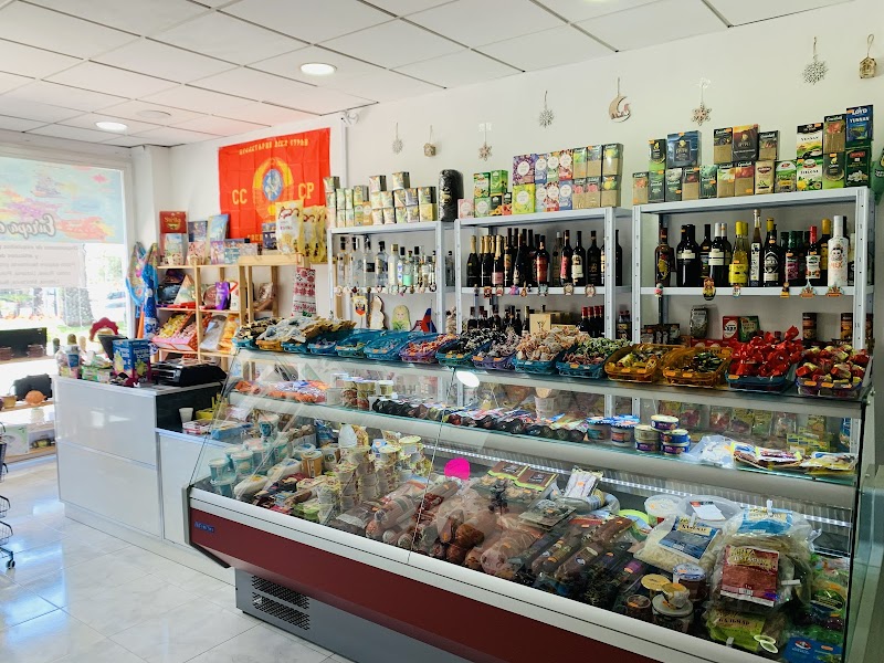 “El rincon de Zhanna “ Tienda rusa.Mini market