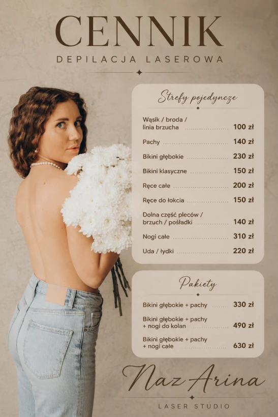 NazArina Laser Studio| Depilacja laserowa Pruszków