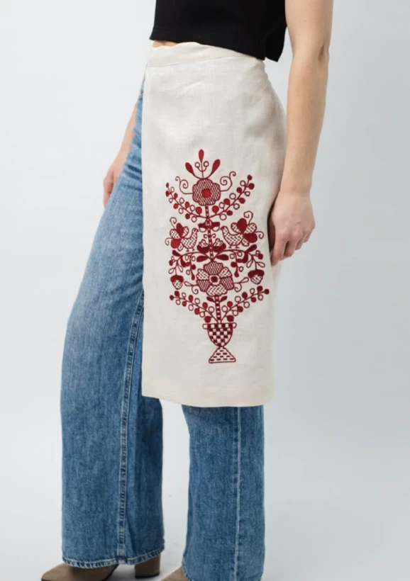 Вишиванки в Ірландії / embroidered blouse in Ireland