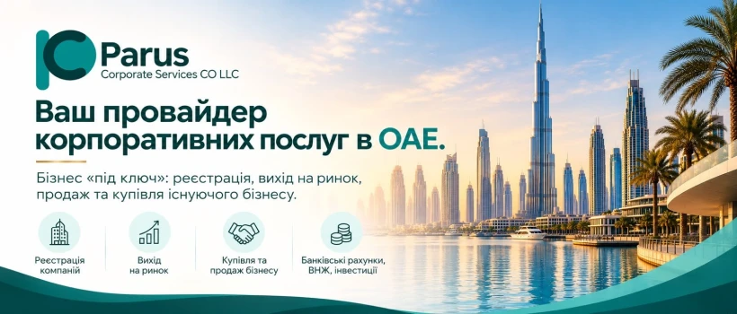 Провайдер корпоративних послуг в ОАЕ